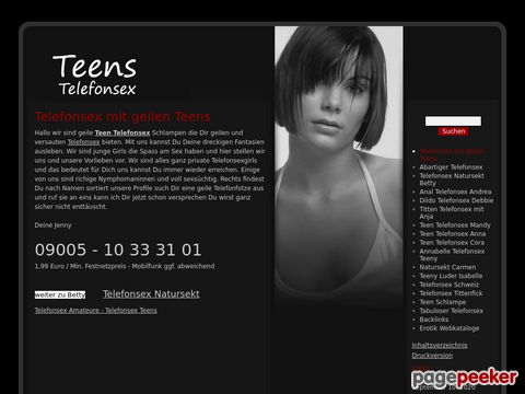 mehr Information : Teen Telefonsex